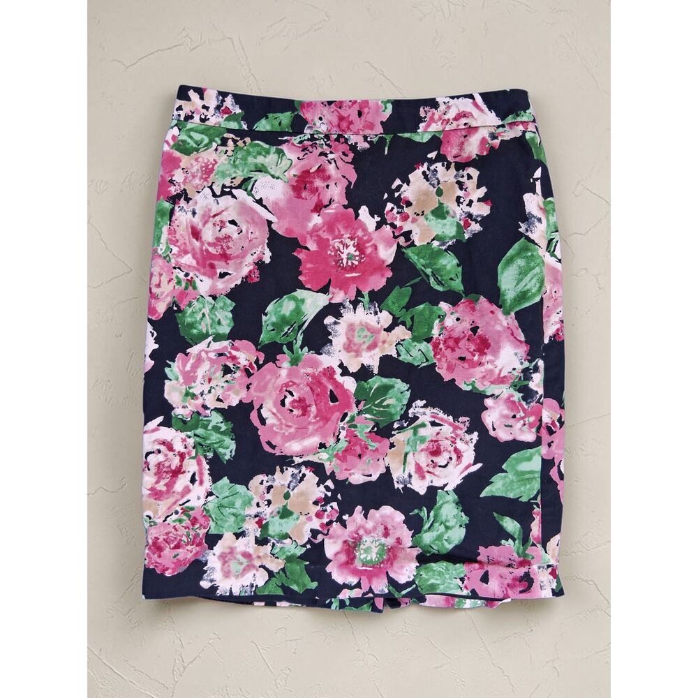 Talbots Size 10 Floral Pencil Skirt - Grandmacore, Classic, Office, Garden